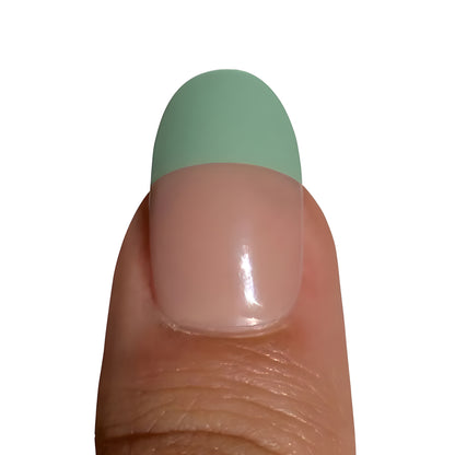 Bande française d'ongle de Vert-gel